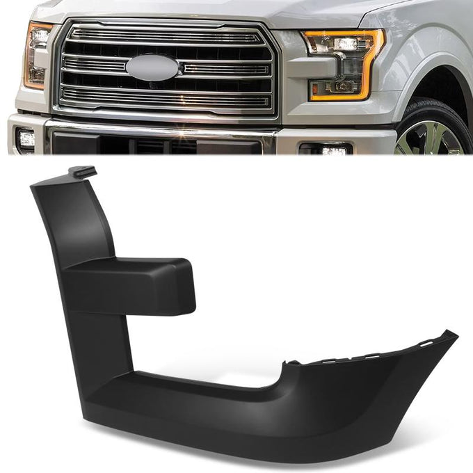 Front Left Side Grill Trim Moulding <br> 15-17 Ford F-150