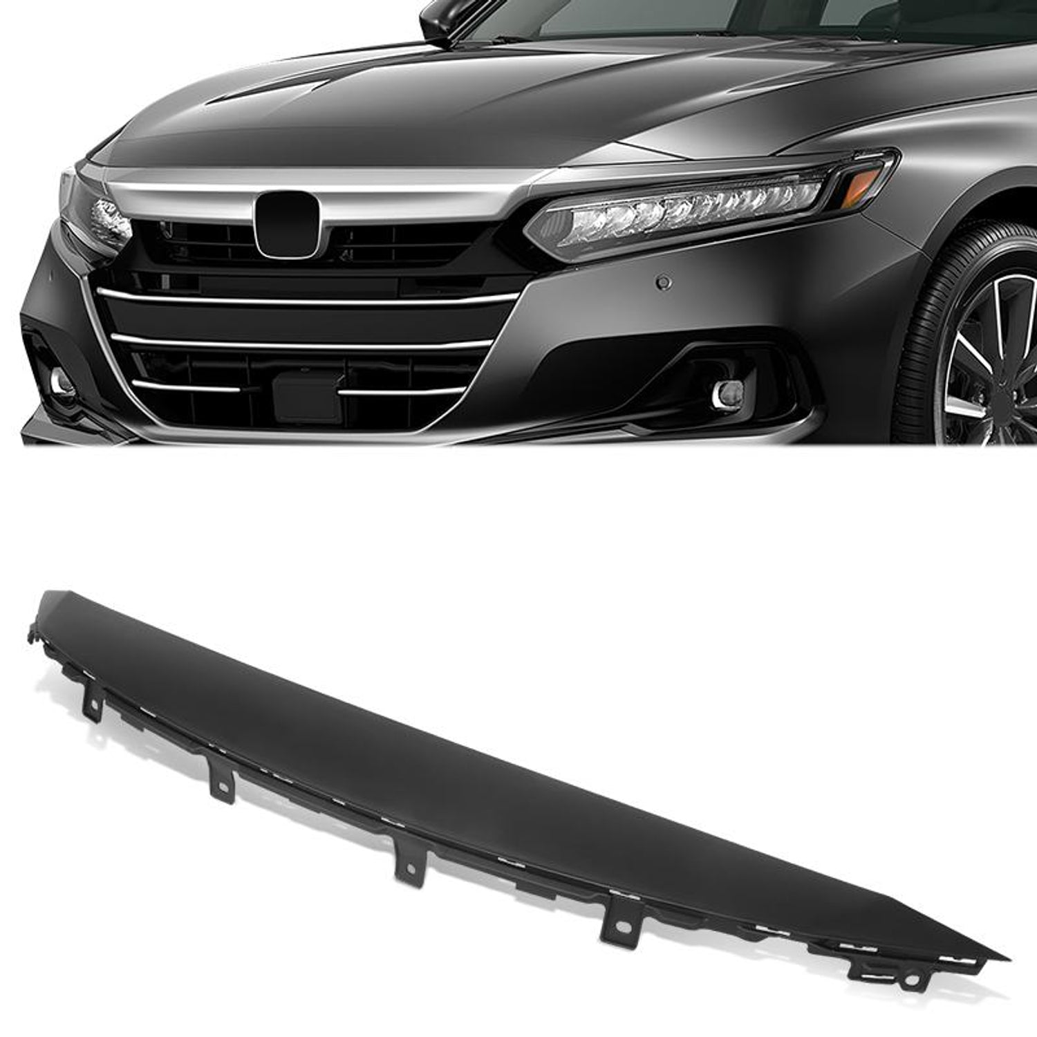 Factory Style Front Grill Trim Moulding <br> 21-22 Honda Accord