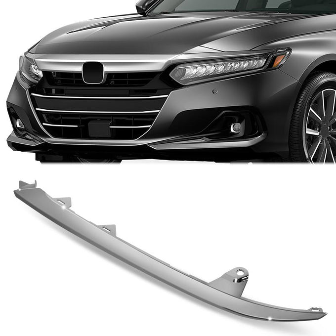 Front Left Side Grill Trim Moulding <br> 21-22 Honda Accord