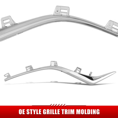 Factory Style Grill Trim Moulding <BR>14-16 Mazda 3