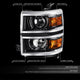 Factory Style Projector Headlight (Left) <br> 14-15 Chevrolet Silverado 1500