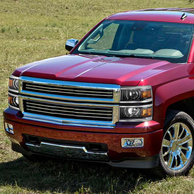 Factory Style Projector Headlight (Left) <br> 14-15 Chevrolet Silverado 1500