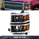 Factory Style Projector Headlight (Left) <br> 14-15 Chevrolet Silverado 1500