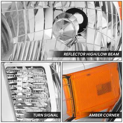 Factory Style Headlight (Left) <br> 14-17 Toyota Tundra
