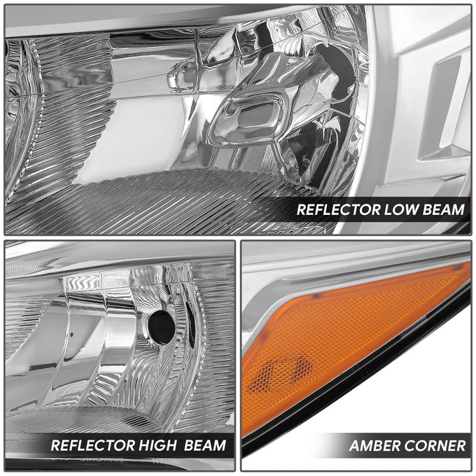 Factory Style Headlight (Left) <br> 13-16 Ford Escape
