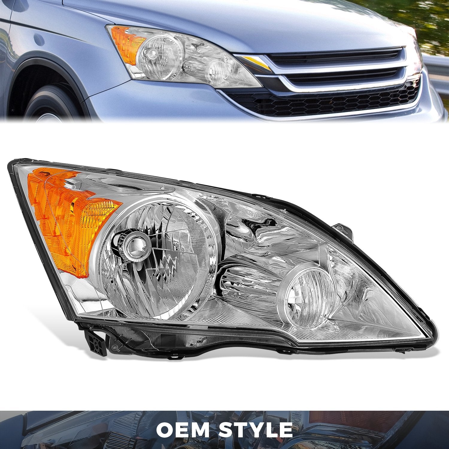 Factory Style Headlight Assembly (Right) <br> 07-11 Honda CR-V