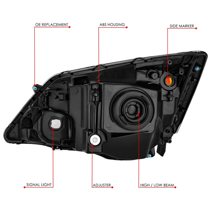 Factory Style Headlight Assembly (Right) <br> 07-11 Honda CR-V