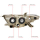 Factory Style Projector Headlight (Right) <br> 11-13 Toyota Highlander