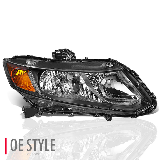 Factory Style Headlight (Right) <br>12-15 Honda Civic