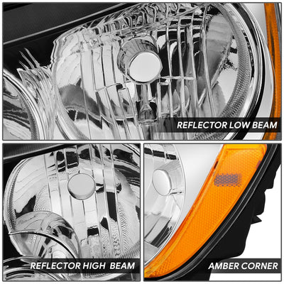 Factory Style Headlights Assembly (Left) <br> 11-13 Jeep Grand Cherokee