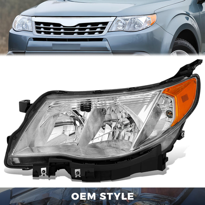 Factory Style Headlight (Left) <br> 09-13 Subaru Forester