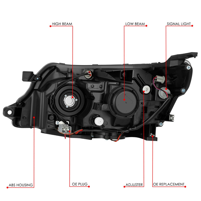 Factory Style Headlight (Right) <br> 09-13 Subaru Forester