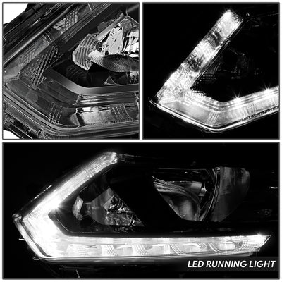 Factory Style Headlight (Left) <br> 14-16 Nissan Rogue