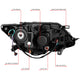 Factory Style Headlight (Left) <br> 14-16 Nissan Rogue