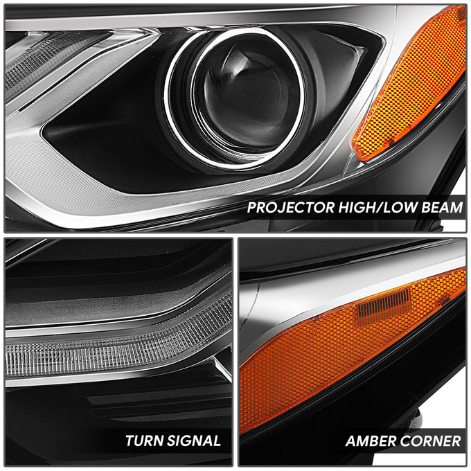 Factory Style Projector Headlight Assembly (Left) <br> 18-21 Chevrolet Equinox