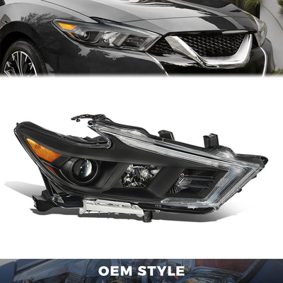 Factory Style Projector Headlight Assembly (Right) <br> 16-18 Nissan Maxima S, SL, SV