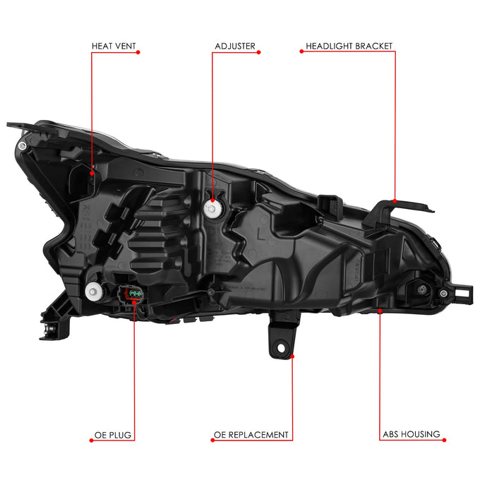 LED DRL Projector Headlight (Left) <BR> 19-21 Nissan Altima