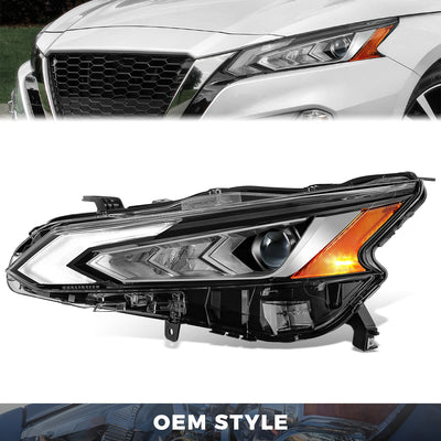 LED DRL Projector Headlight (Left) <BR> 19-21 Nissan Altima
