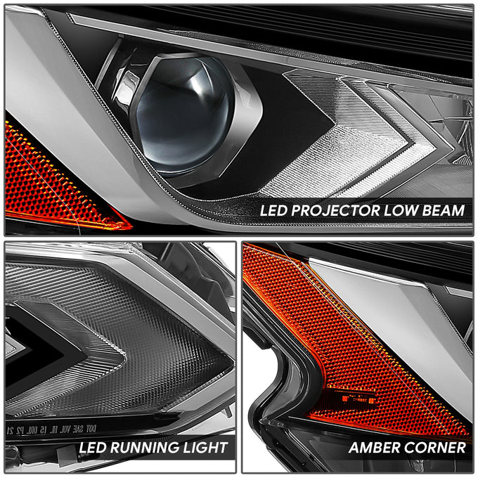 LED DRL Projector Headlight (Right) <BR> 19-21 Nissan Altima