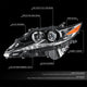 Factory Style LED DRL Projector Headlight (Left) <br>16-18 Lexus ES300H, Lexus ES350