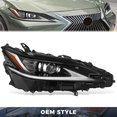 LED DRL Projector Headlight (Right) <BR> 19-21 Lexus ES300h, ES350