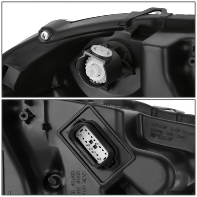 LED DRL Projector Headlight (Left) <BR> 15-17 Ford Mustang