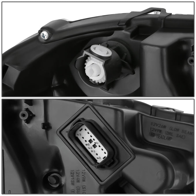 LED DRL Projector Headlight (Left) <BR> 15-17 Ford Mustang