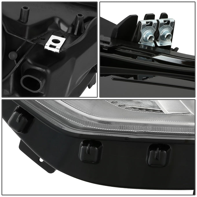 LED DRL Projector Headlight (Left) <BR> 17-20 Ford Fusion