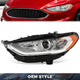 LED DRL Projector Headlight (Left) <BR> 17-20 Ford Fusion