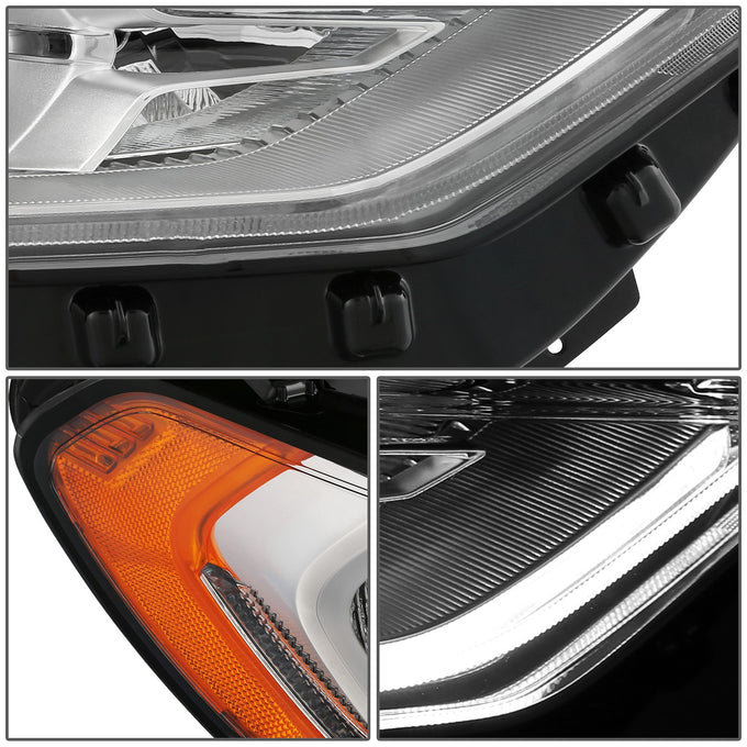 LED DRL Projector Headlight (Right) <BR> 17-20 Ford Fusion