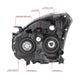 Factory Style Headlight (Right) <br>09-10 Nissan Rogue