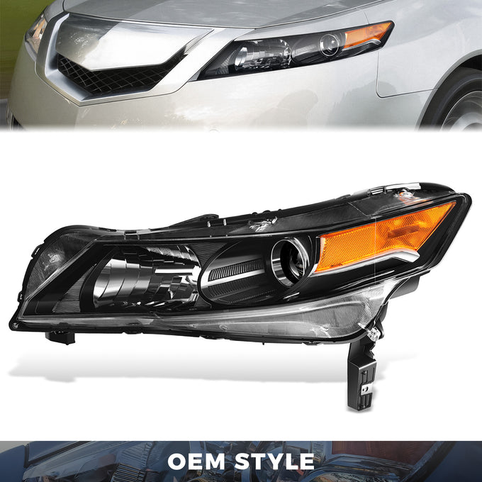 Factory Replacement Projector Headlight (Left) <br>12-14 Acura TL