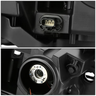 Pair of Projector Headlights <br> 13-19 Ford Taurus