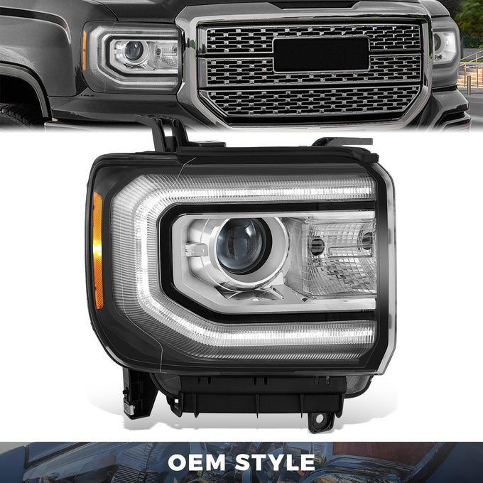 Factory Style Headlight (Right) <br> 16-19 GMC Sierra 1500 Limited