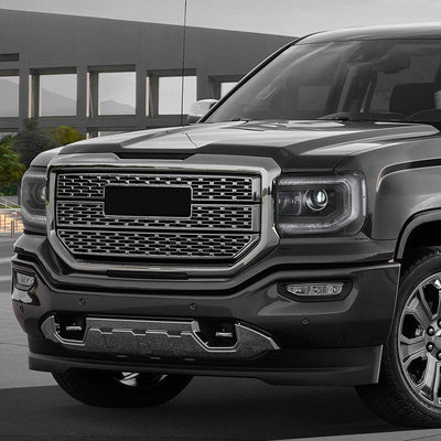 LED DRL Projector Headlights <br> 16-19 GMC Sierra 1500 Limited