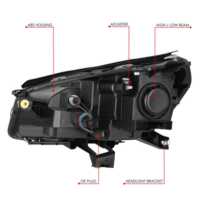 Factory Style Headlight (Right) <br> 13-16 GMC Acadia
