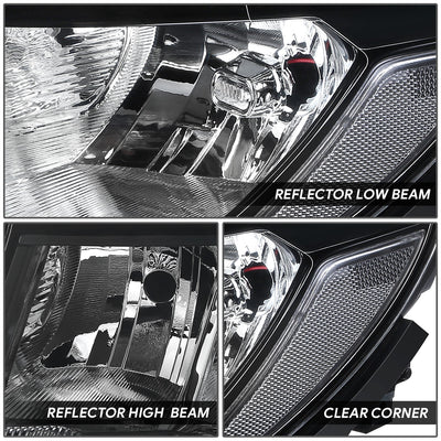 Factory Style Headlights <br> 17-21 Jeep Compass
