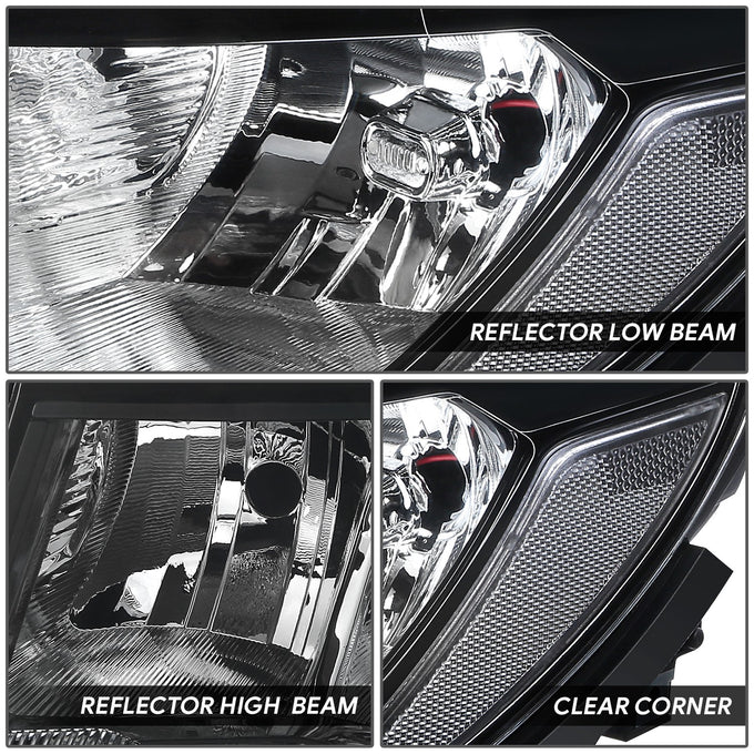 Factory Style Headlights <br> 17-21 Jeep Compass