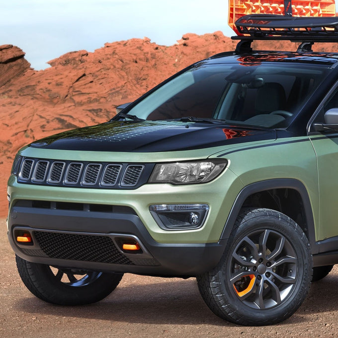 Factory Style Headlights <br> 17-21 Jeep Compass