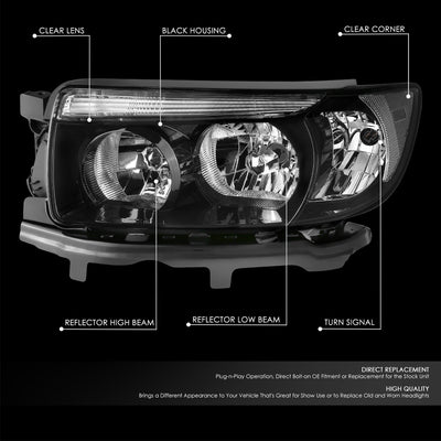 Factory Style Headlights Assemblies <br> 06-08 Subaru Forester