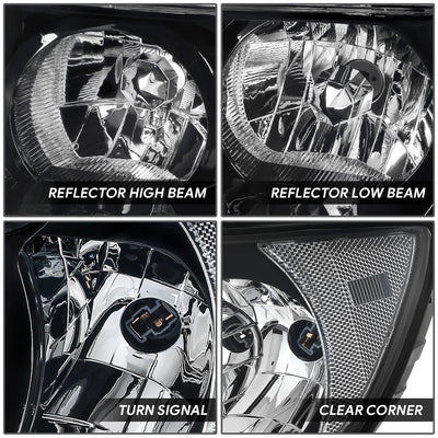 Factory Style Headlights Assemblies <br> 06-08 Subaru Forester