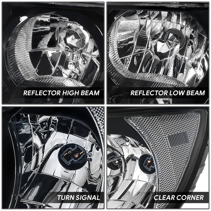 Factory Style Headlights Assemblies <br> 06-08 Subaru Forester