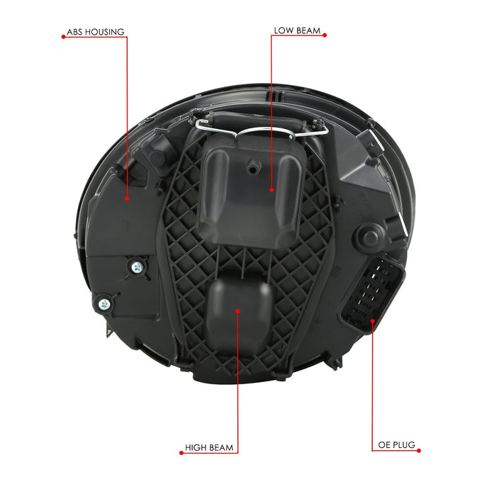 Factory Style Headlight (Left) <br> 06-10 Volkswagen Beetle