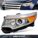 Factory Style Headlight (Left) <br>11-14 Ford Edge