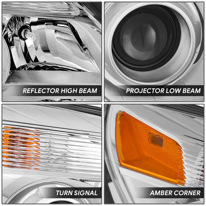 Factory Style Projector Headlight (Right) <br>10-15 Chevrolet Equinox