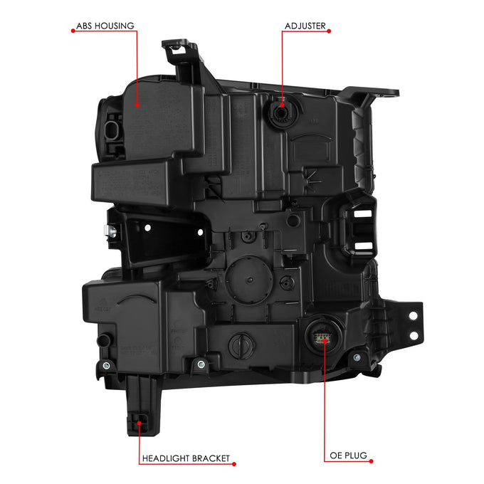 Factory Style Headlight (Left) <br> 19-20 Chevrolet Silverado 1500, 2022 LTD