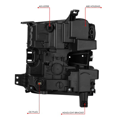 Factory Style Headlight (Right) <br> 19-20 Chevrolet Silverado 1500, 2022 LTD