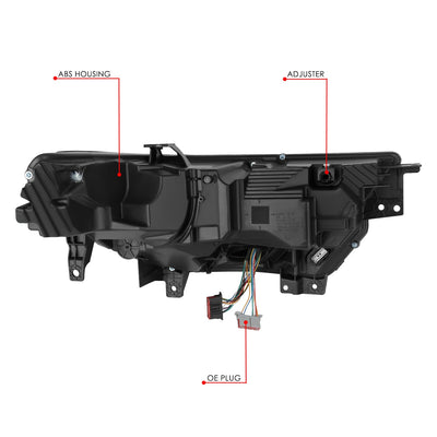 Factory Style Left Side Headlight<br>20-24 Ford Explorer