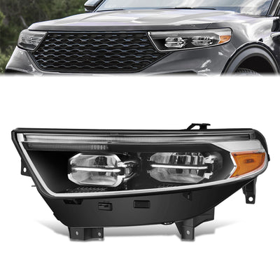 Factory Style Left Side Headlight<br>20-24 Ford Explorer