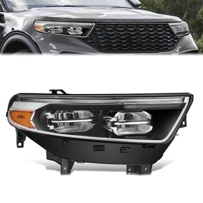 Factory Style Right Side Headlight<br>20-24 Ford Explorer